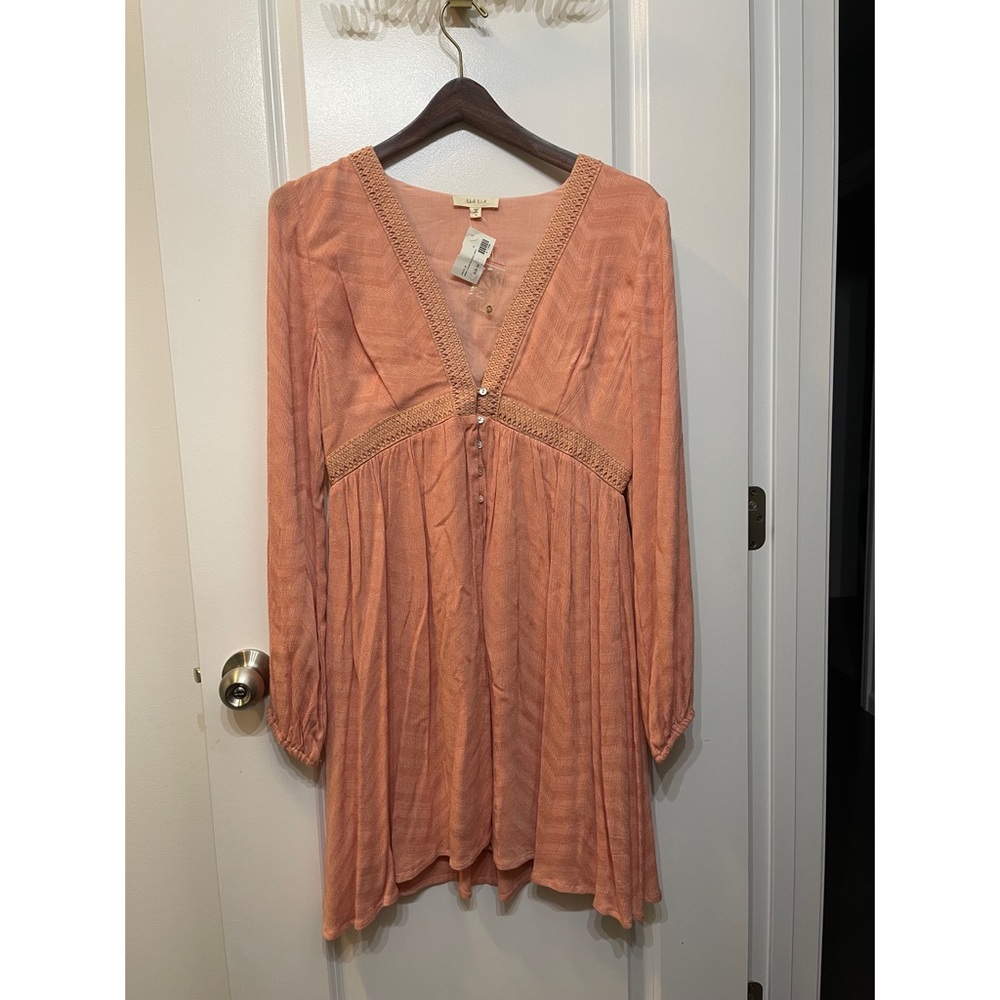 Peach Whimsical Dress